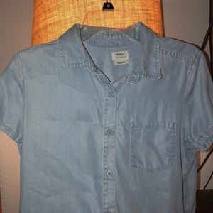 Jean button up